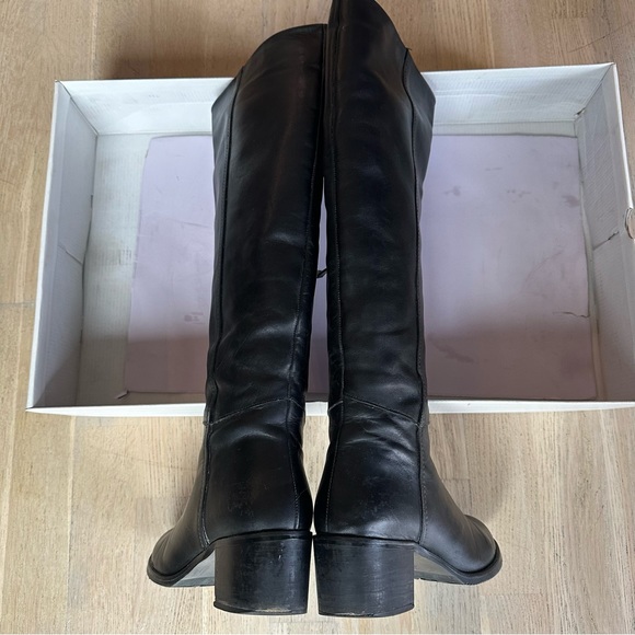 🇮🇹 Italian Tall Leather Boots 36 - Picture 7 of 13